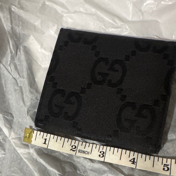 Gucci Black GG Pattern Wallet - Picture 2 of 6